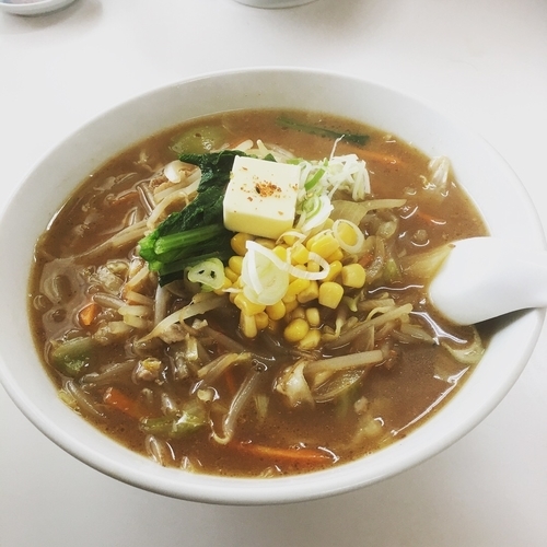 「味噌バターラーメン」@山口食堂の写真