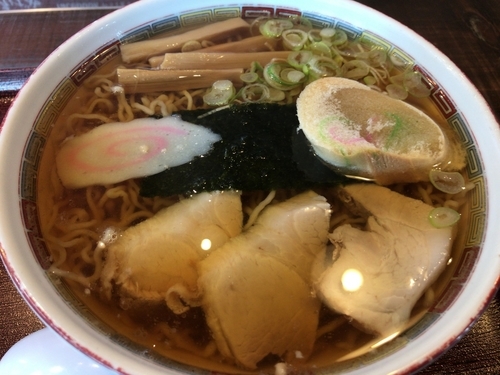 「名代中華そば680円」@名代三角そばやの写真