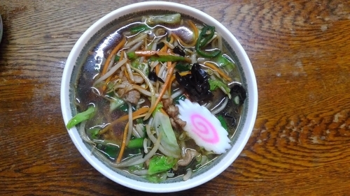 「野菜ラーメン（野菜増し）650円」@正太楼の写真