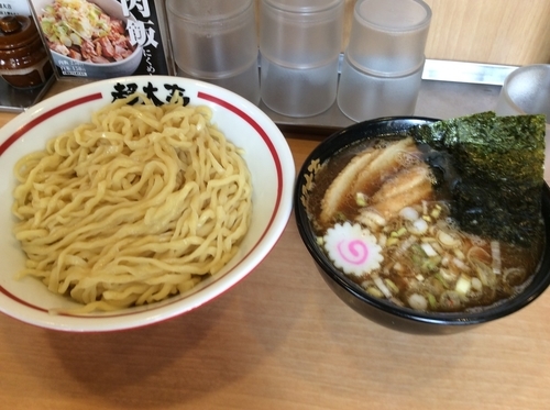 「特製つけめん 1,050円」@天然豚骨醤油 らーめん玉 超大吉 上野店の写真