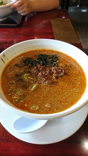 「華セット＋ハーフ担々麺」@中国四川料理 天府楼 足立店の写真