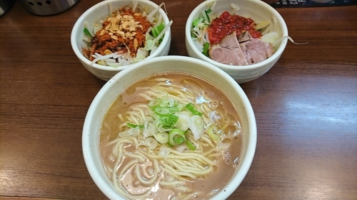 「らーめん（トマベジ）＋追っかけカラベジ（１００円）＝９００円」@麺処 一笑の写真