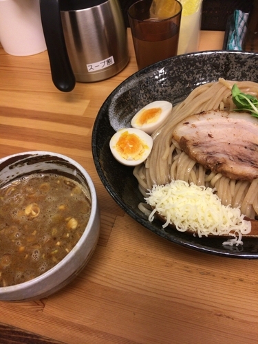 「チーズカレーつけ麺」@麺屋あげはの写真