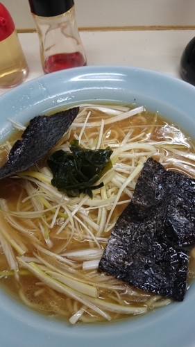 「ネギらーめん　710円」@ラーメンショップ 銚子店の写真