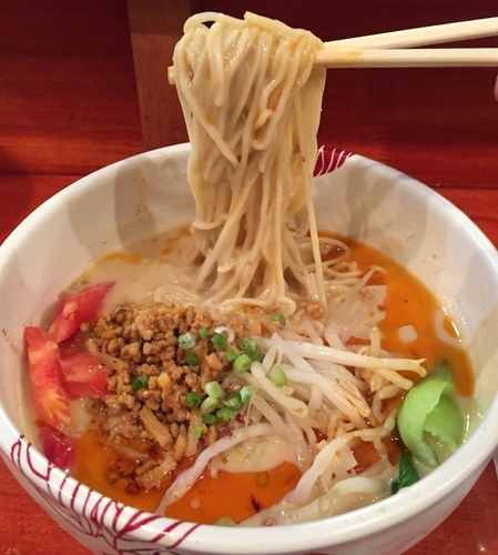 「冷やしベジ担々麺850円他」@麺処 あす花の写真