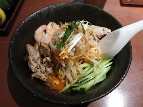 「炎の冷やし担々麺:950円」@胡椒饅頭 PAOPAOの写真