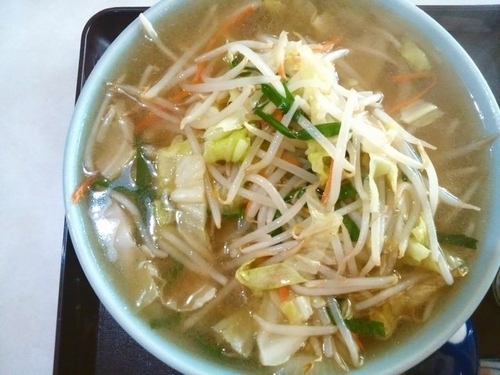 「タンメン」@洋食中華 エチゴヤの写真