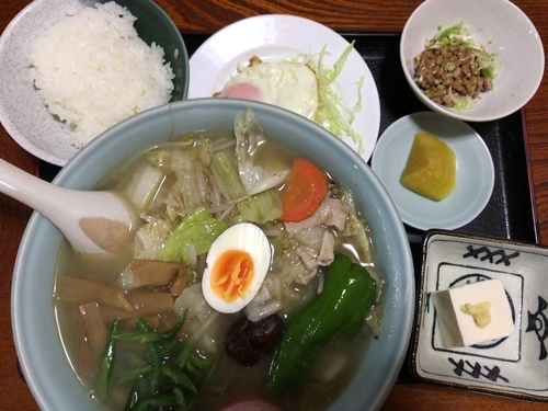 「五目タンメン780円」@たからや食堂の写真