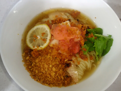 「【限定】冷製塩麺～ボニート＆ピーチ」@ラーメン星印の写真