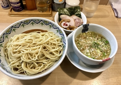 「豚と鴨のつけそば」@中華そば 多賀野の写真