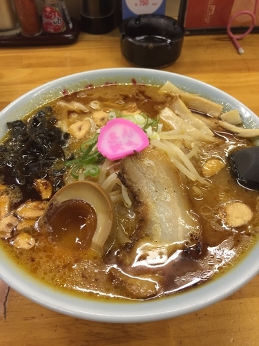 「味噌ラーメン」@ラーメンさんぱち 根室店の写真