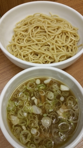 「塩つけめん」@中華そば・つけめん 甲斐 高円寺店の写真