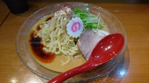 「【期間限定】冷し味噌そば」@横浜中華そば 維新商店の写真