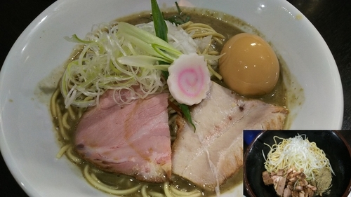 「濃密な煮干しそば」@中華そば いづるの写真