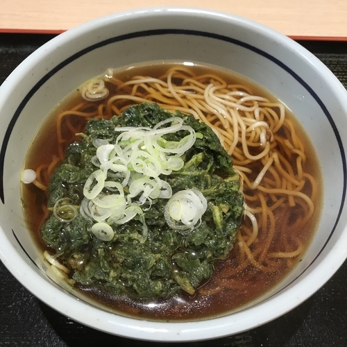 「春菊天（￥410）」@吉そば 五反田店の写真