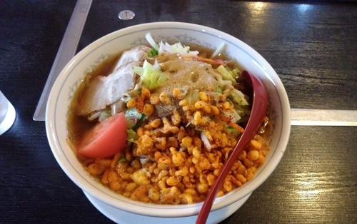 「山盛り野菜ラーメン並・野菜増し・ニンニク」@中華家庭料理 宋将の写真