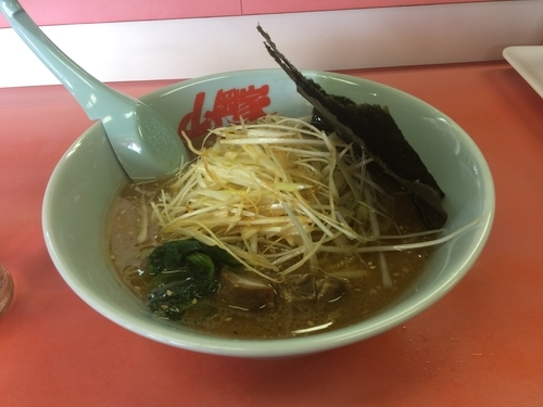 「ネギ味噌ラーメン」@ラーメン山岡家 牛久店の写真
