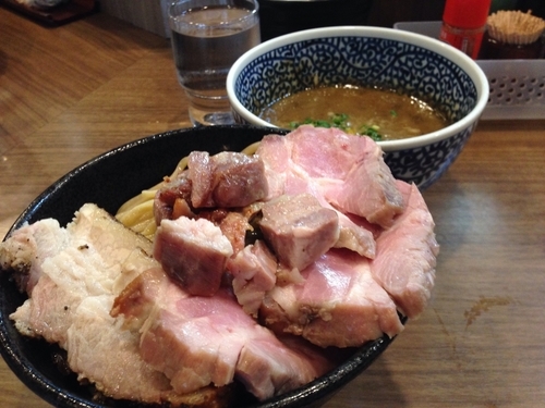 「チャーシュー極濃煮干つけ麺」@煮干しつけ麺 宮元の写真