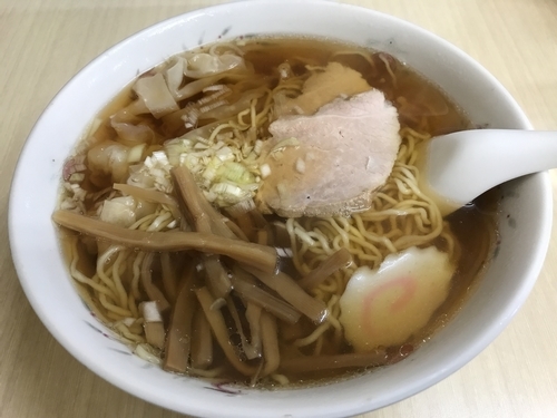 「ワンタンメン  730円」@八千代軒の写真