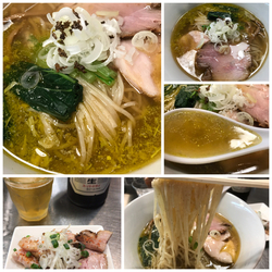 貝節潮そば 760円 おつまみ チャーシュー250円 ビール