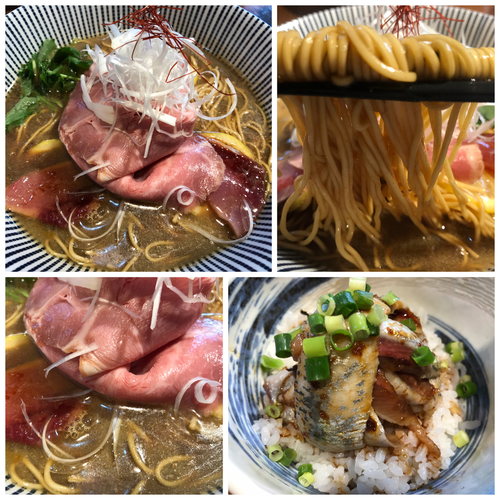 「【限定】天上ぶりそば 880円 いわし丼 380円」@寿製麺よしかわ 川越店の写真