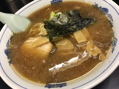 「豚骨醤油」@手造りラーメン 山茂登の写真