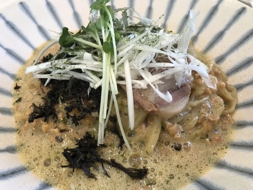 「納豆油そば+おつまみいろいろ＋ハイボール」@The Noodles & Saloon Kiriyaの写真