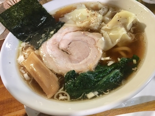 「ワンタン麺」@らーめん ひよりの写真