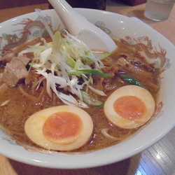 味噌ラーメン＋味玉