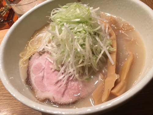 「鳥白湯塩 ネギ」@中華そば 桃李の写真