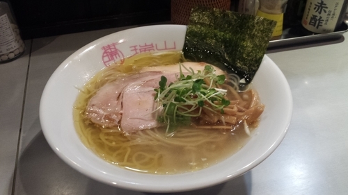 「塩そば」@中華蕎麦 瑞山（ZUIZAN）の写真