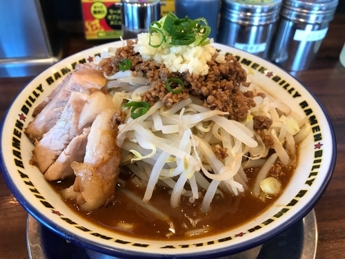 「【限定】ビリー式 カレーラーメン 880円」@ラーメン☆ビリー 泉学院前店の写真