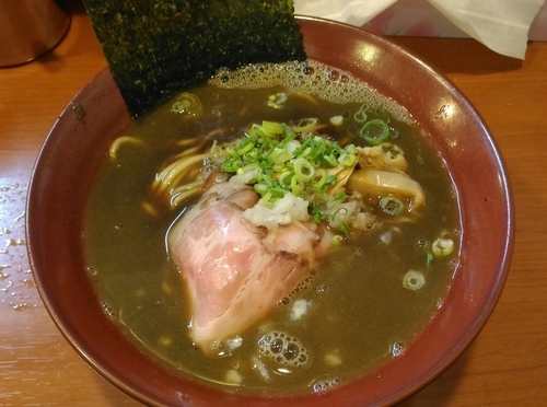 「煮干し中華そば（650円）」@らーめん ゑびすの写真