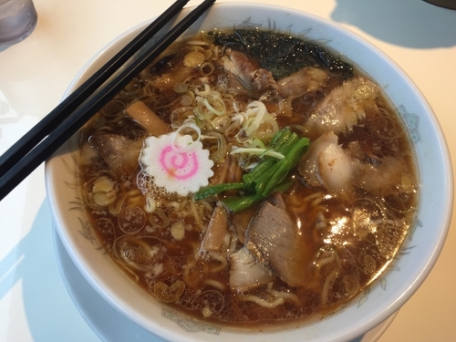 「越後長岡生姜醤油ラーメン（大盛）」@らーめん みずさわ 吉田店の写真