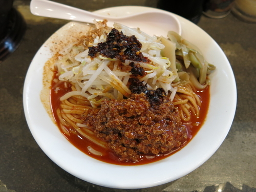 「冷やし担々麺(並):900円(期間限定)」@麺屋大斗 堀留町店の写真