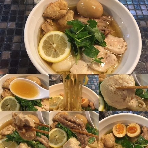 「『みつせ鶏たっぷり生醤油仕立て  手揉み中華そば』味玉トッピング」@らーめん 五ノ神製作所の写真