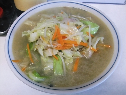 「タンメン（680円）」@幸楽の写真