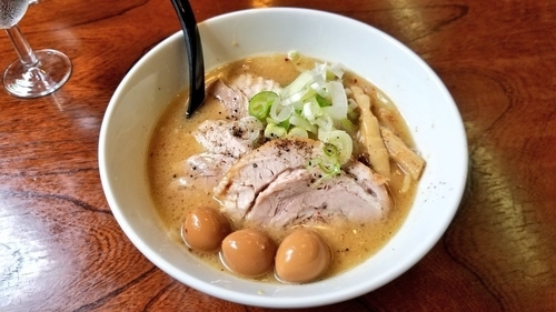 「鬼豚味噌ROCKラーメン」@麺屋CHIKUWAの写真