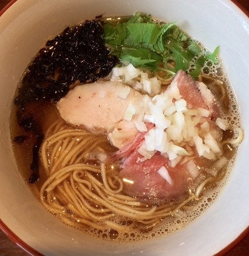 「煮干そば（白醤油）¥750円」@中華蕎麦 志の写真