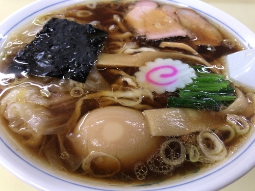 「ワンタン麺700円」@手仕事麺屋 創の写真