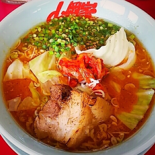 「【期間限定】旨辛スタミナらーめん　８６０円」@ラーメン山岡家 神栖店の写真