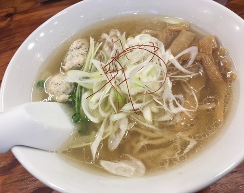 「塩ラーメン」@つけめん TETSU 所沢店の写真