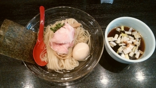 「【限定】重ね昆布水のつけめん＋味玉」@雨ニモマケズの写真
