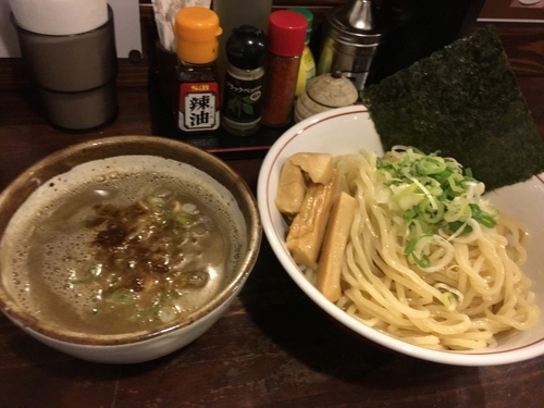 「濃厚煮干し魚介つけ麺」@いりにぼの写真