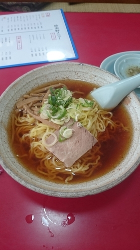 「手打ちラーメン」@手打らーめん 珍来軒の写真