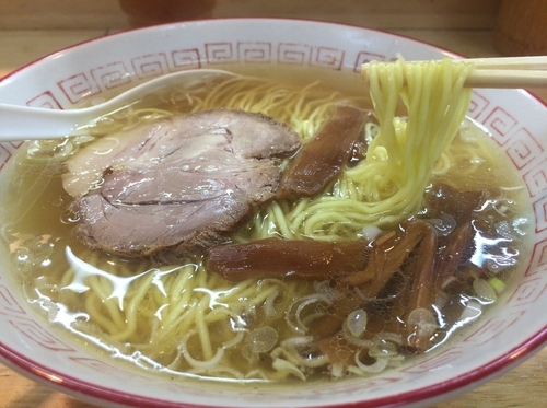 「中華そば(中)(600円)」@中華そば さとうの写真