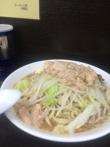 「大ラーメン」@ラーメン二郎 川越店の写真