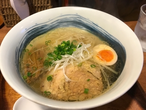 「白銀の塩 700円」@らーめん HOMEの写真