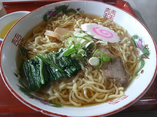 「中華そば　（大）」@食堂SS 広丘店の写真