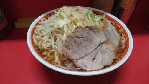 「麺増し２・５玉・大(カラメ)￥７５０」@ラーメン二郎 上野毛店の写真